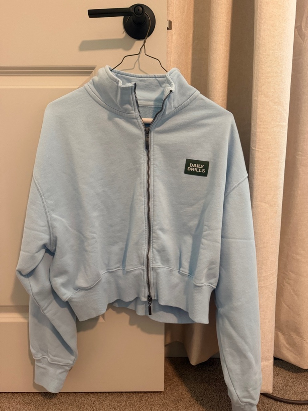 Daily Drills Funnel Neck Double Zip